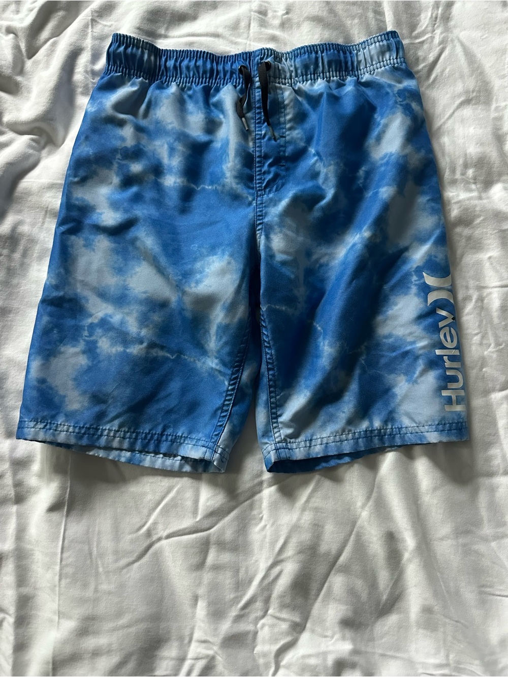 Boy’s Hurley Blue Tie-Dye Swim Shorts